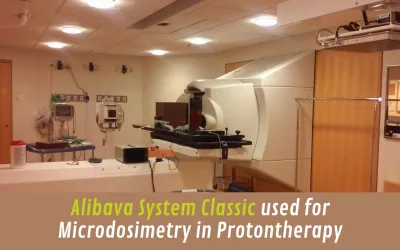 Alibava System Classic used for Microdosimetry in Protontherapy